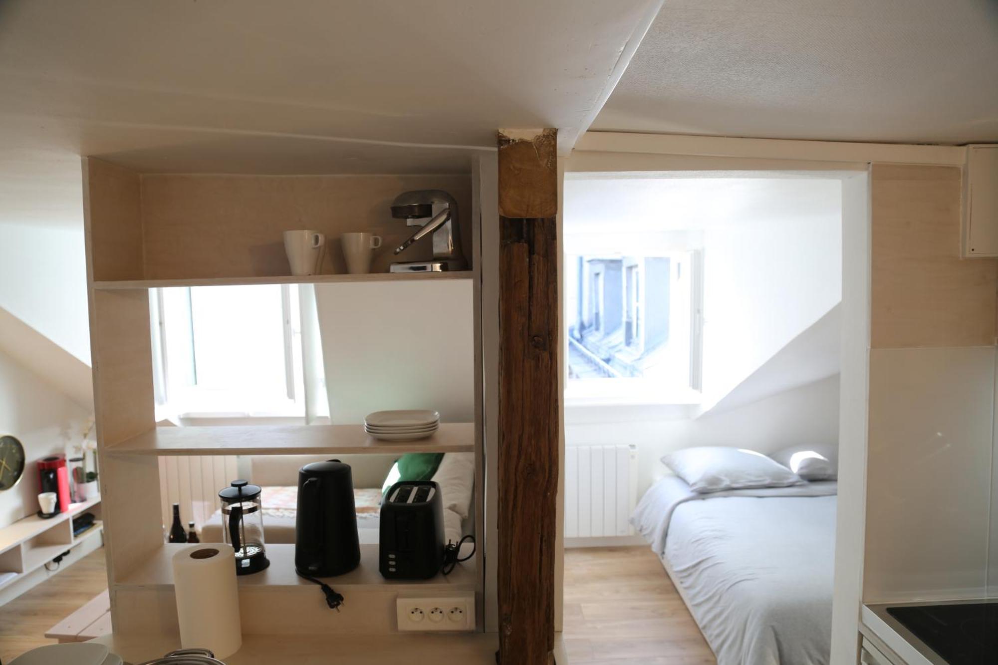 Le Cocon Perche Entre L'Opera Et Les Tuileries Appartement Parijs Buitenkant foto